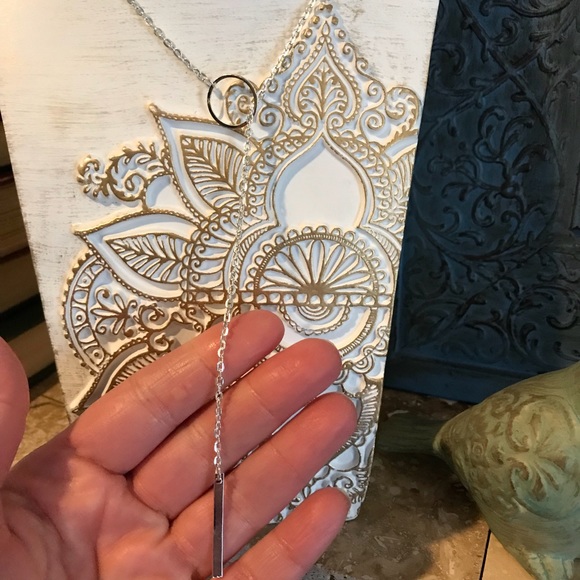 Bohemian geometric adjustable choker necklace - Picture 6 of 7